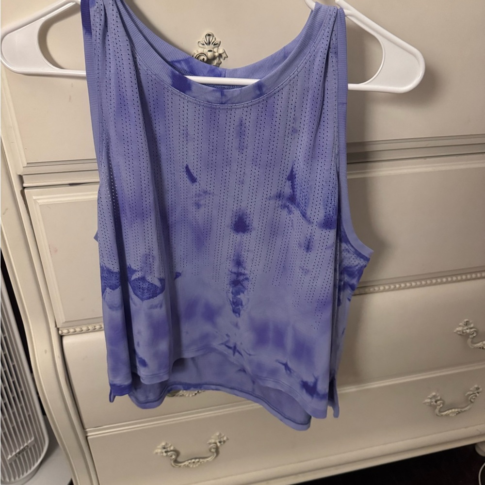 Lululemon Purple Tie-Dye Women's Top